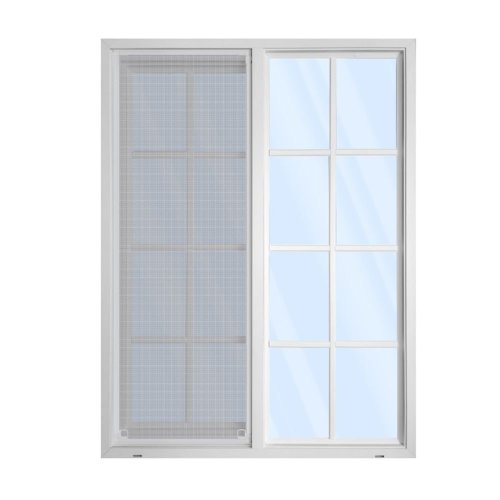 24 in. x 30  in. Aluminum  Single Glider Windows Carisol-AGW24-30